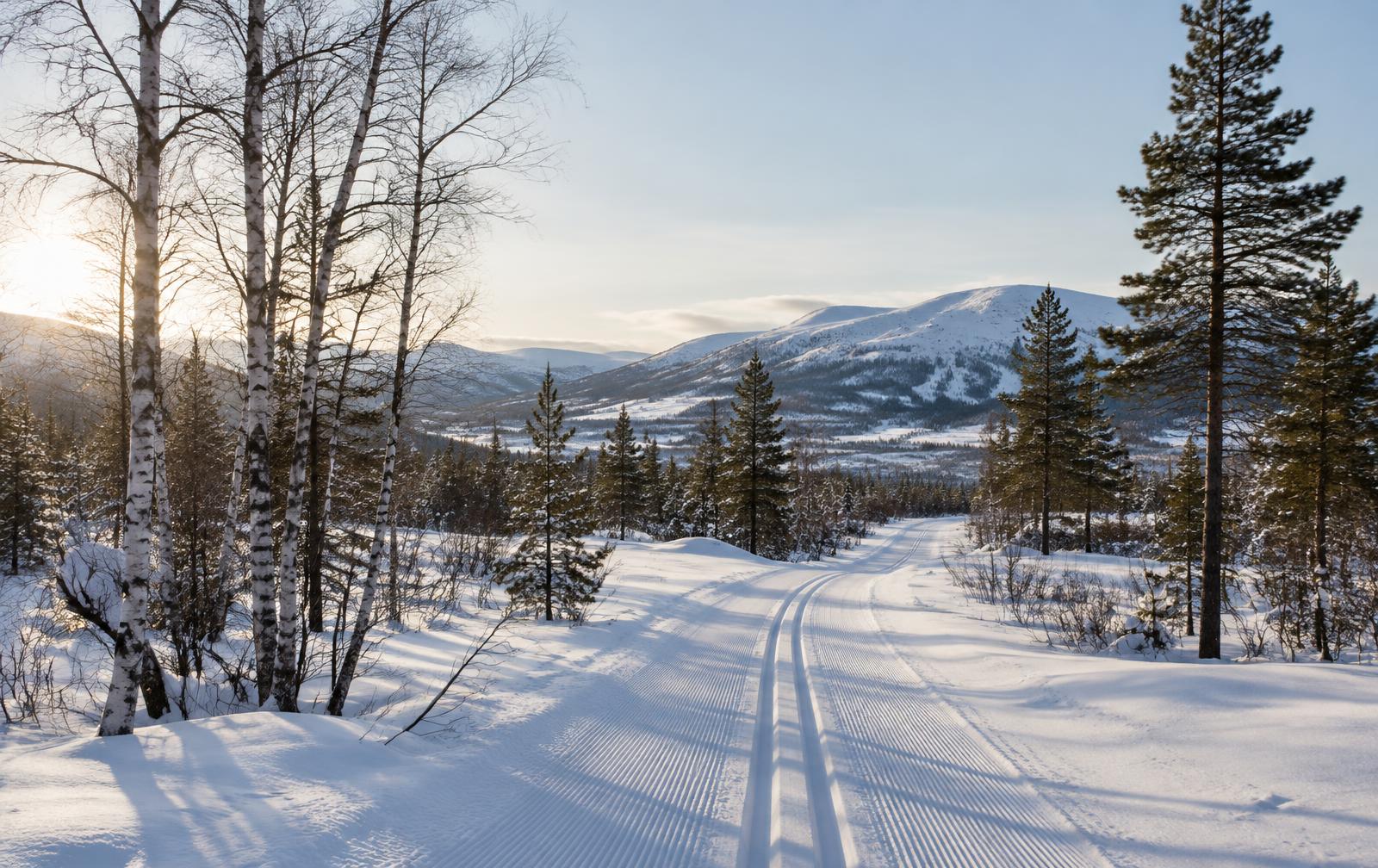 Vinter på Kvikne